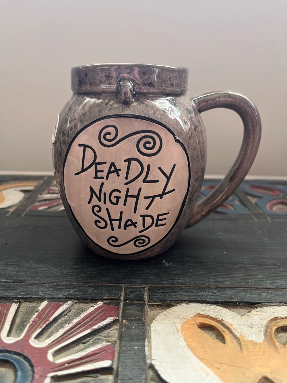 Disney Nightmare Before Christmas Deadly Night Shade Potion Jar Mug